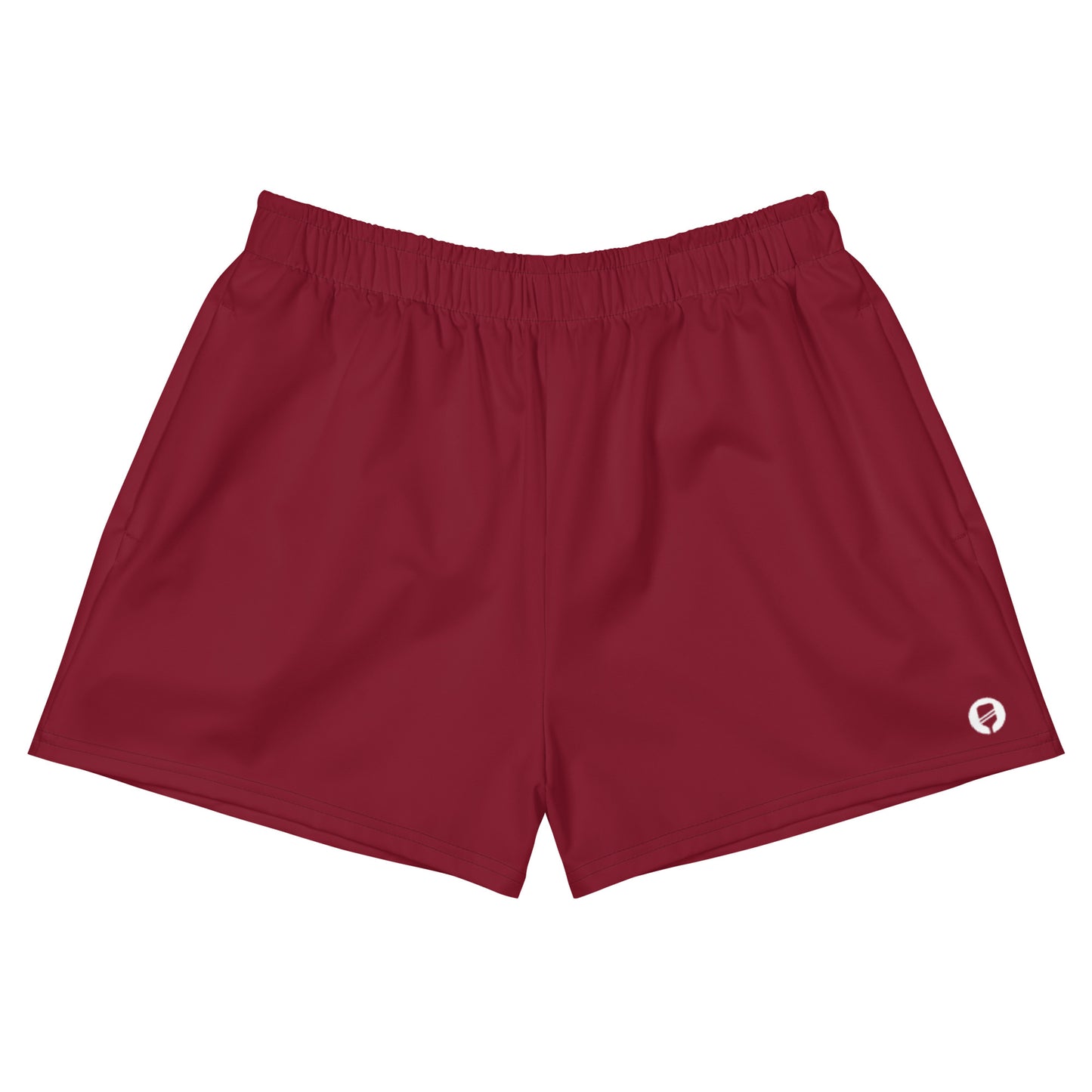 Momentum Women’s Athletic Shorts - Burgundy